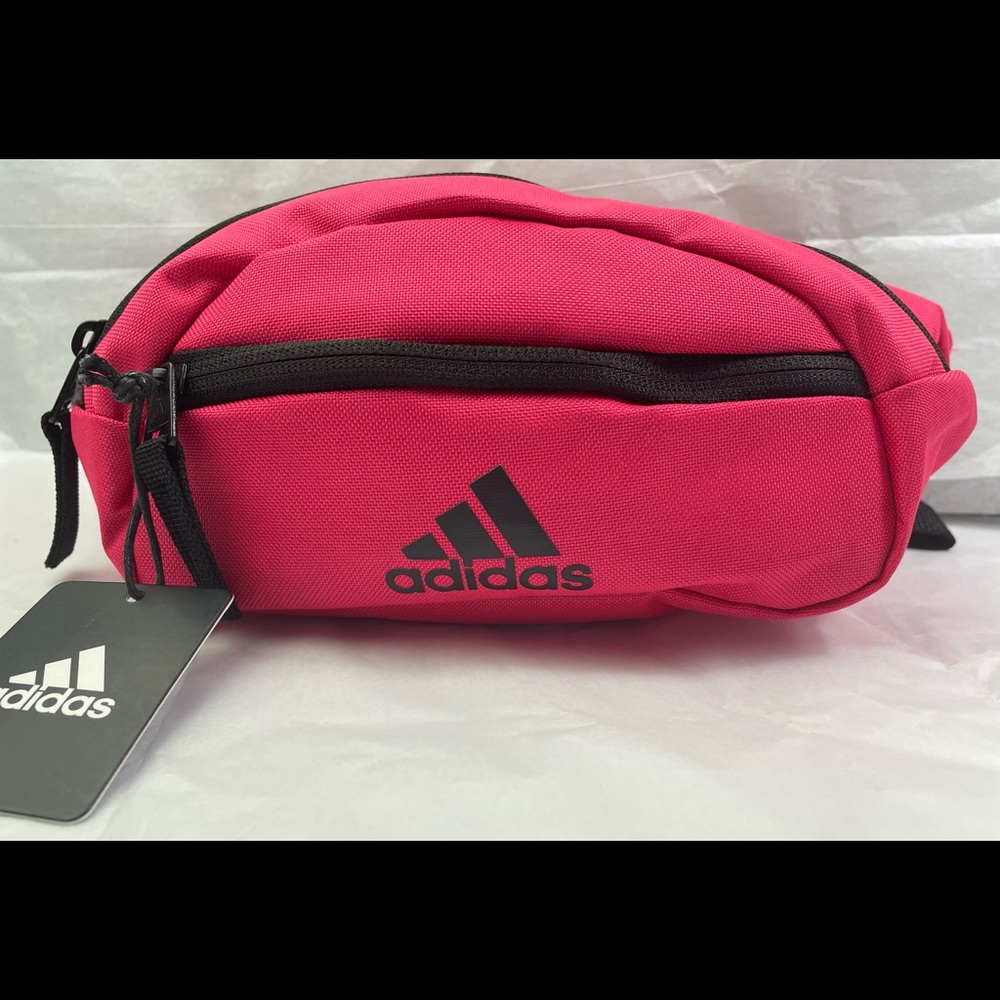 Adidas waist sport bag Pink /Black - Picture 6 of 12